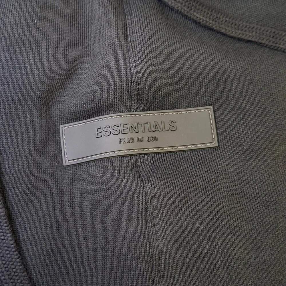 Combo Set Fear of God Essentials Black Hoodie & Sweatpants BNWT Authentic ✅ - Picture 11 of 11